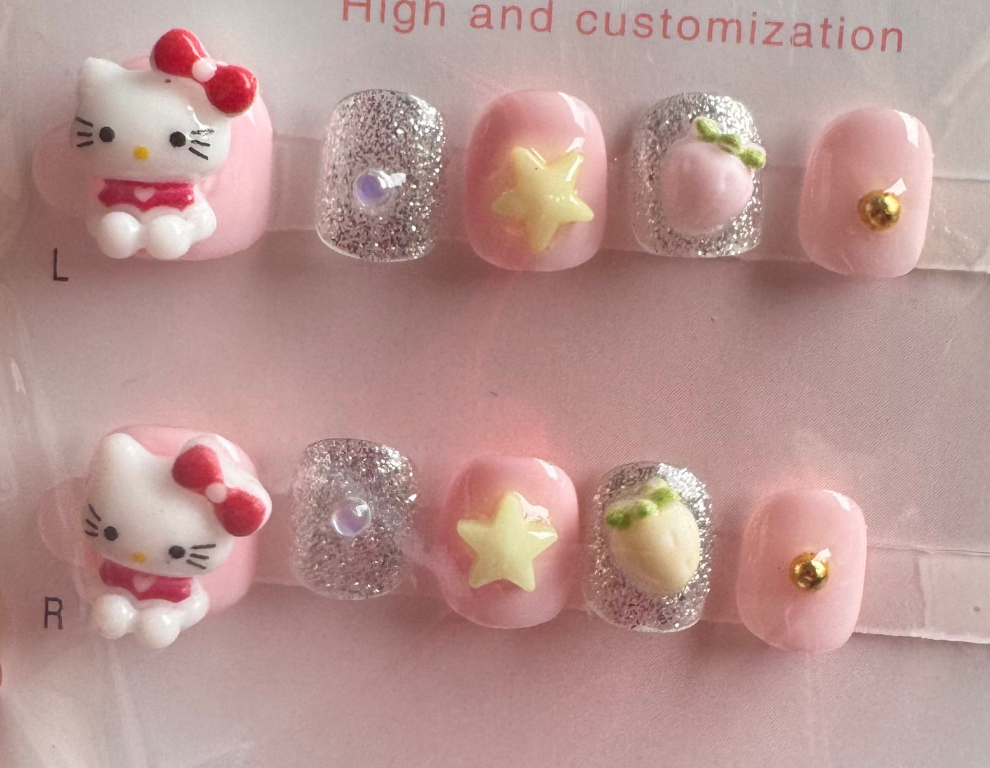 SALE! One of a kind $10 BABY Press-on Nails