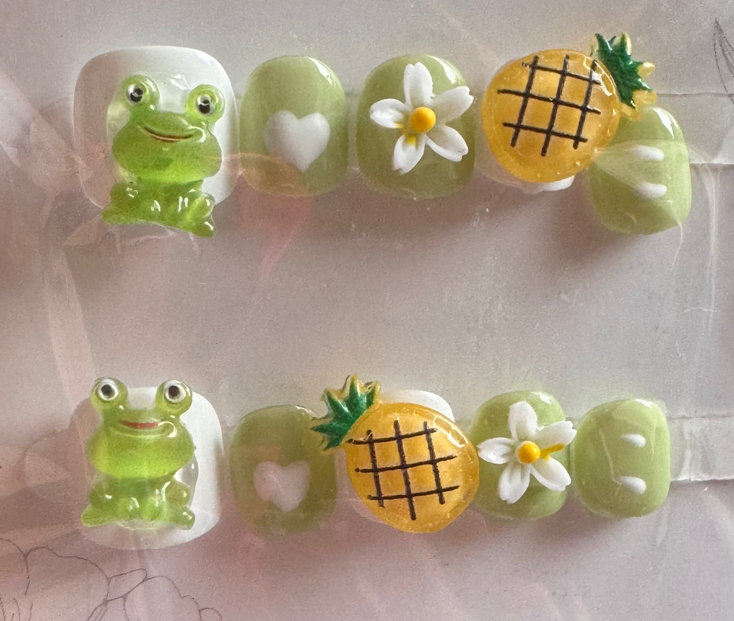 SALE! One of a kind $10 BABY Press-on Nails