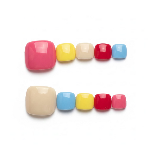 SALE! One of a kind Press-on toe nails