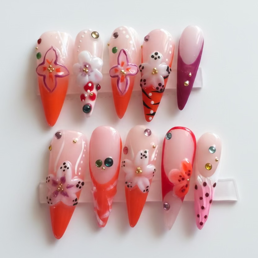 SALE! One of a kind Press-on nails