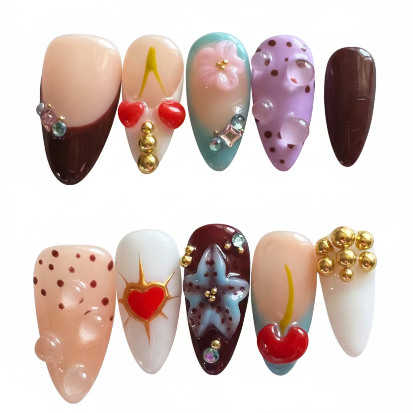 SALE! One of a kind Press-on nails