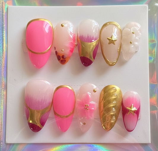 SALE! One of a kind Press-on nails