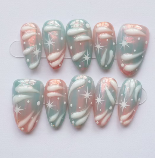 SALE! One of a kind Press-on nails