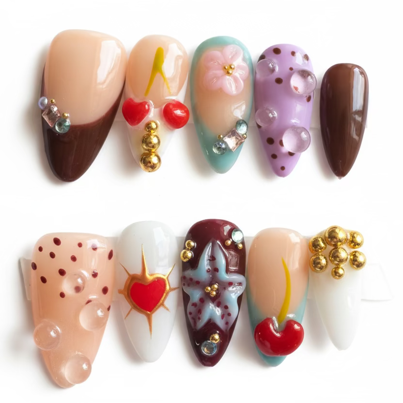SALE! One of a kind Press-on nails