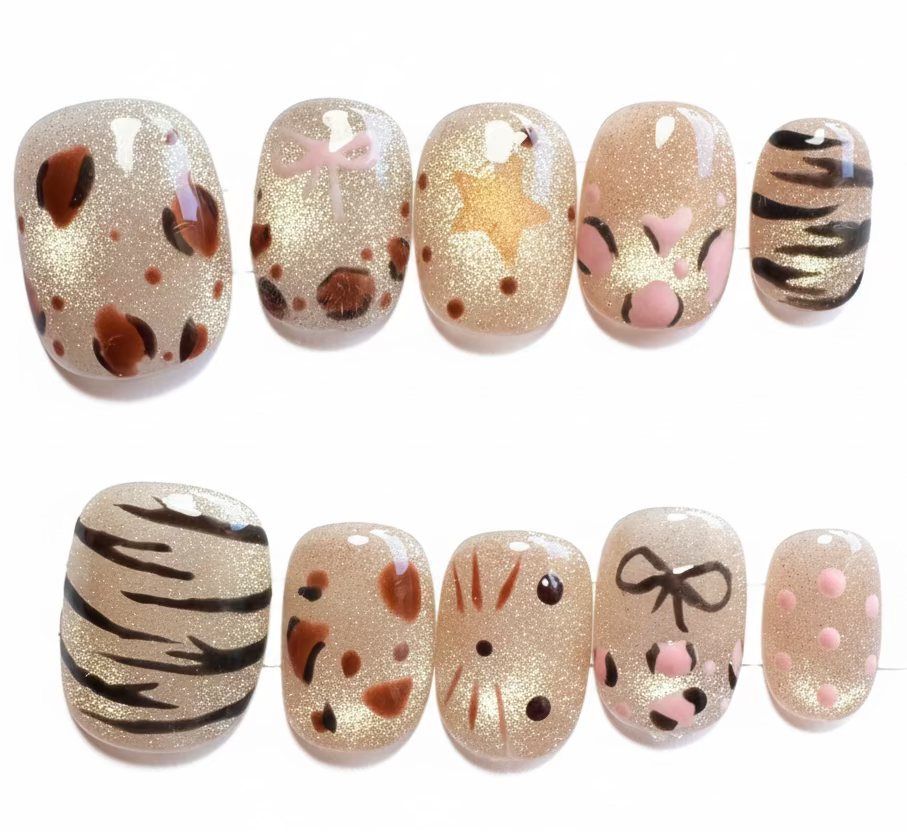 SALE! One of a kind Press-on nails