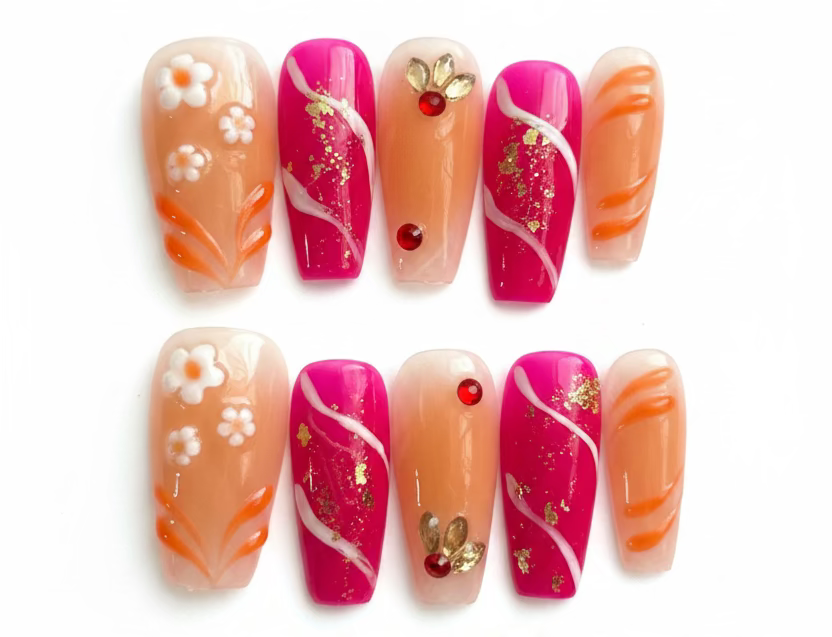 SALE! One of a kind Press-on nails