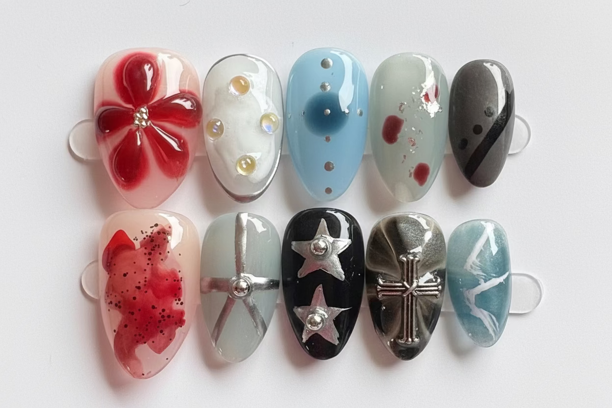 SALE! One of a kind Press-on nails
