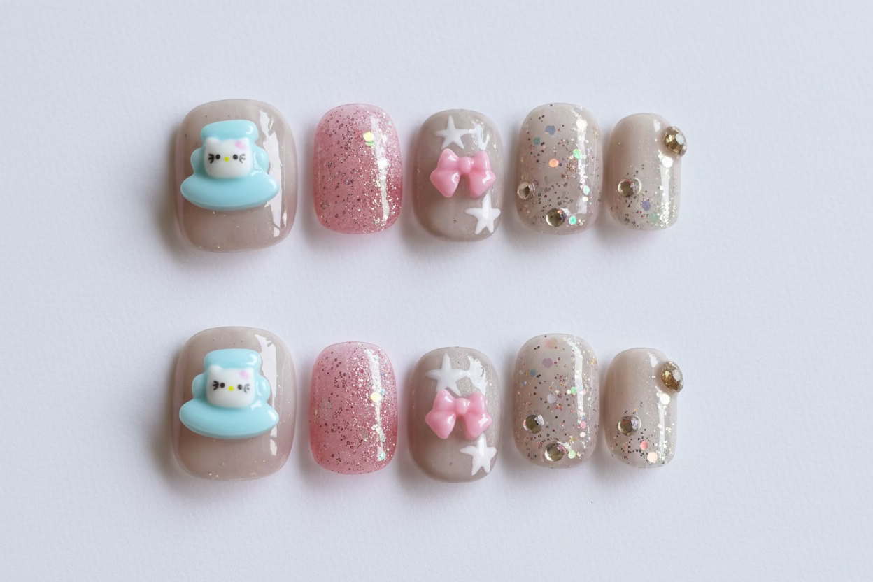 SALE! One of a kind Press-on nails