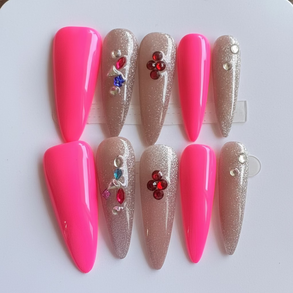 SALE! One of a kind Press-on nails