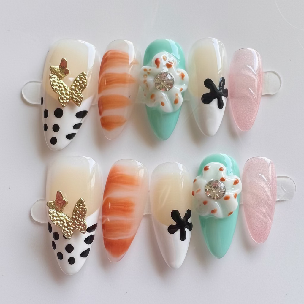 SALE! One of a kind Press-on nails