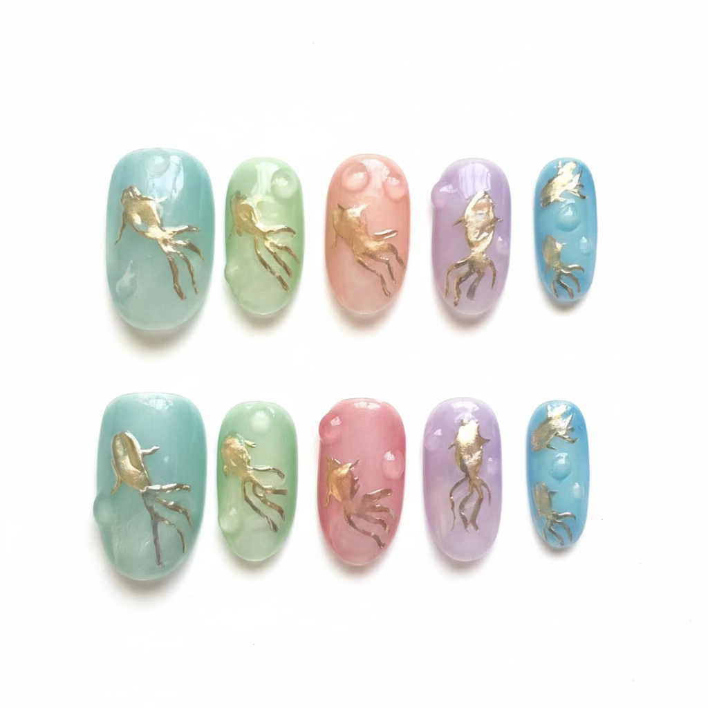 SALE! One of a kind Press-on nails