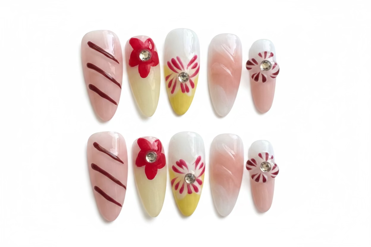 SALE! One of a kind Press-on nails