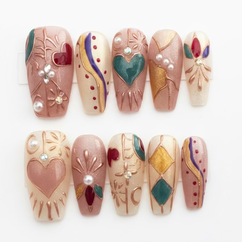 SALE! One of a kind Press-on nails