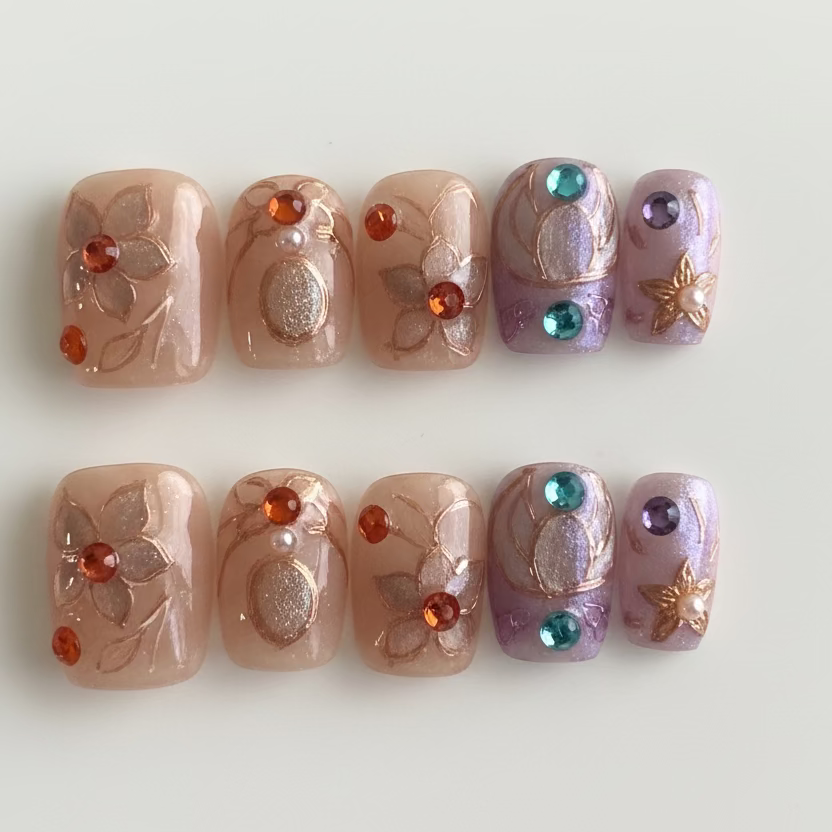 SALE! One of a kind Press-on nails