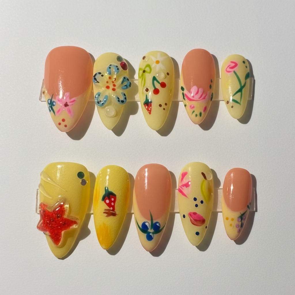 SALE! One of a kind Press-on nails