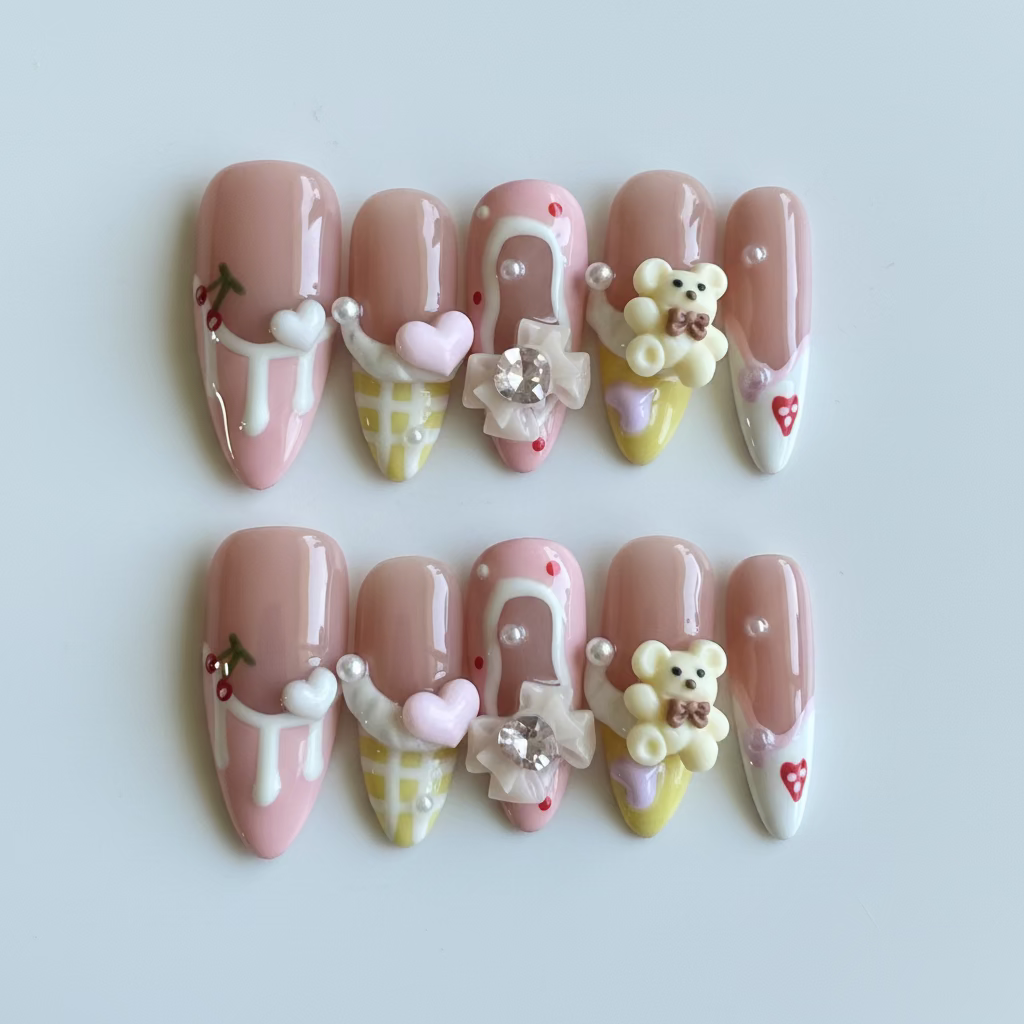 SALE! One of a kind Press-on nails