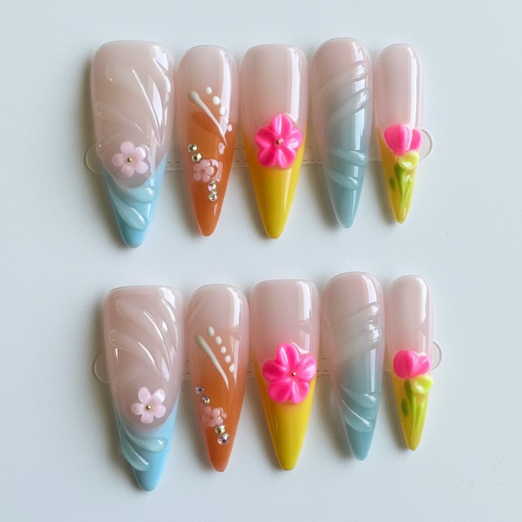 SALE! One of a kind Press-on nails