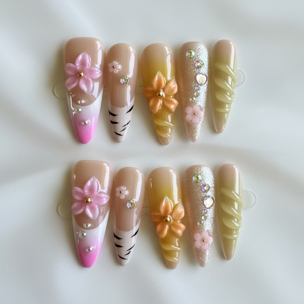 SALE! One of a kind Press-on nails