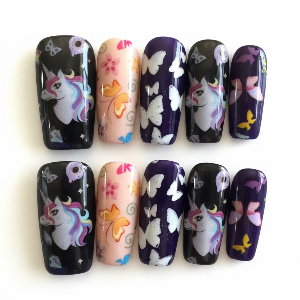 SALE! One of a kind Press-on nails