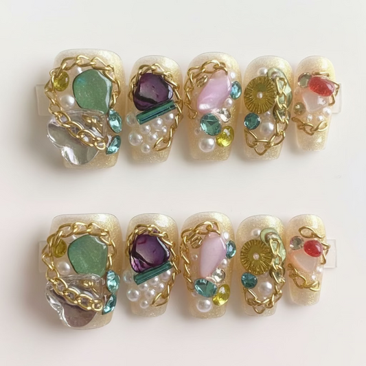 SALE! One of a kind Press-on nails
