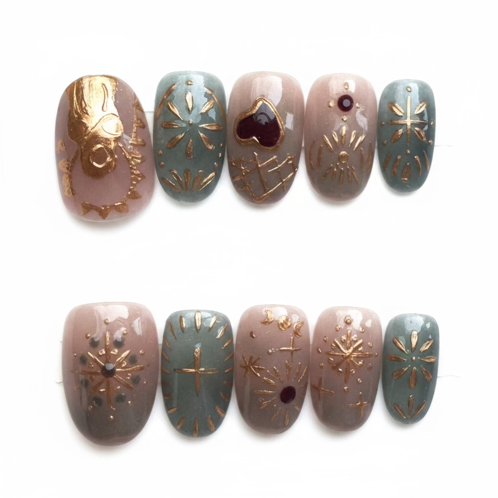 SALE! One of a kind Press-on nails
