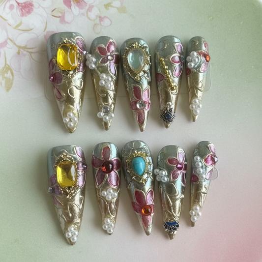 SALE! One of a kind Press-on nails