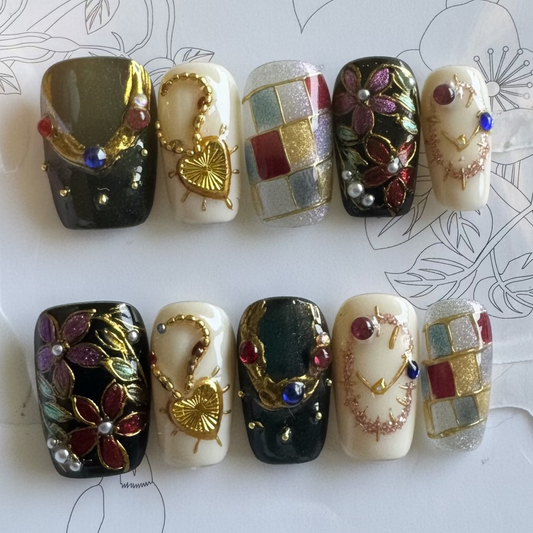 SALE! One of a kind Press-on nails