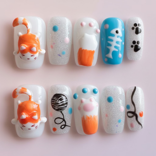 SALE! One of a kind Press-on nails