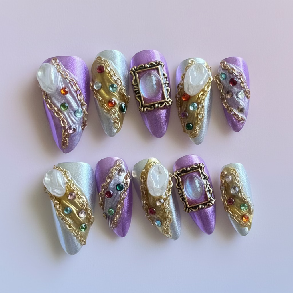 SALE! One of a kind Press-on nails