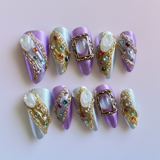 SALE! One of a kind Press-on nails