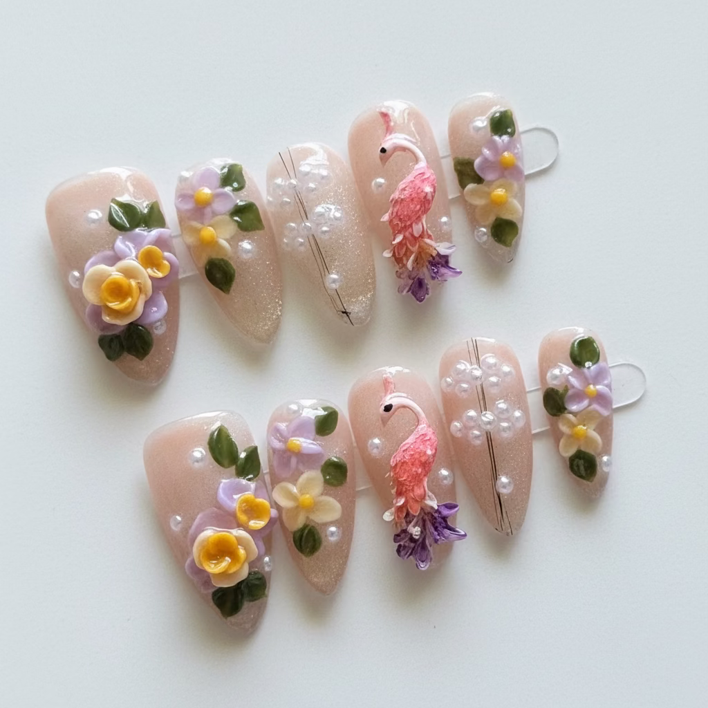 SALE! One of a kind Press-on nails