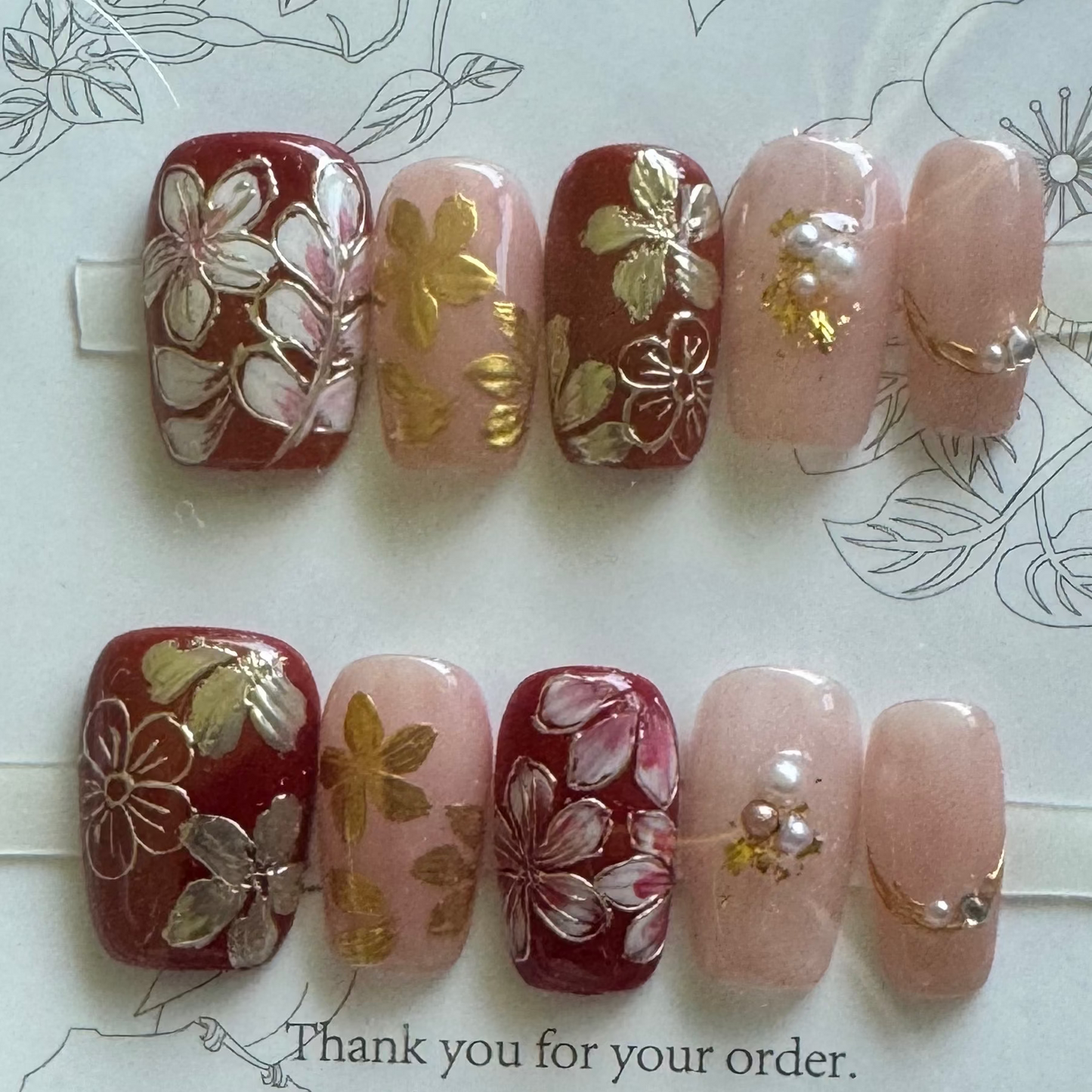 SALE! One of a kind Press-on nails