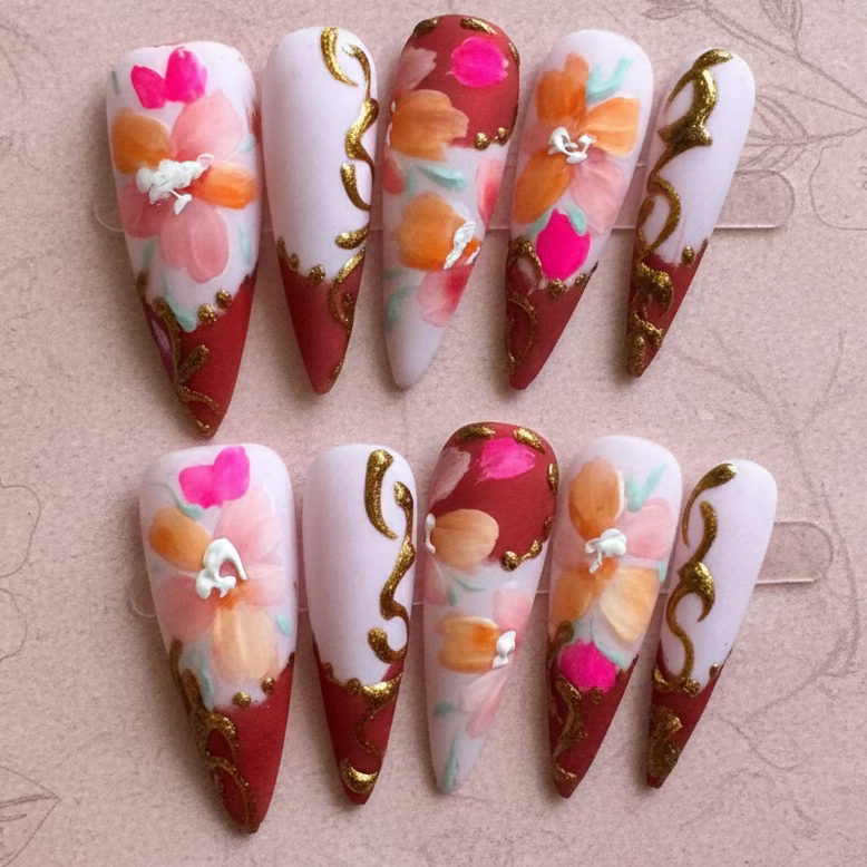SALE! One of a kind Press-on nails