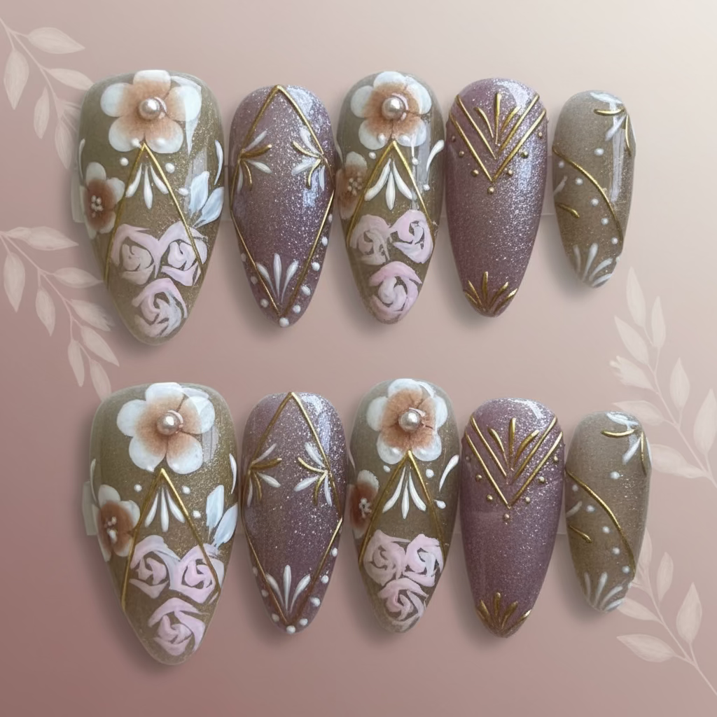 SALE! One of a kind Press-on nails