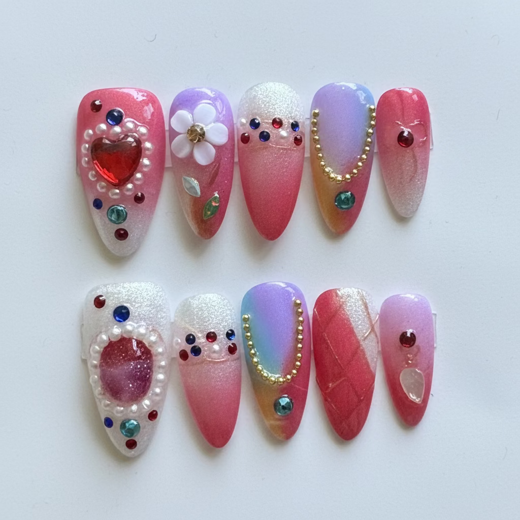 SALE! One of a kind Press-on nails