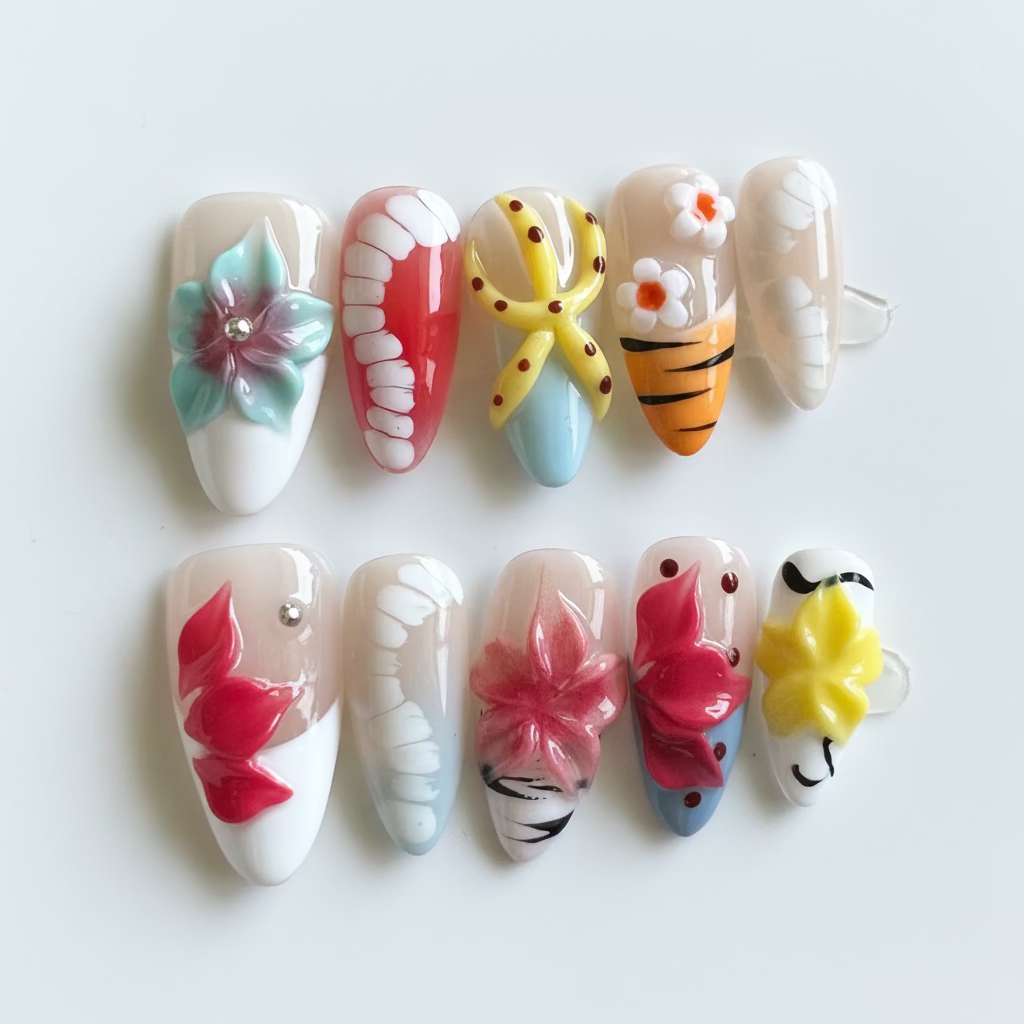SALE! One of a kind Press-on nails