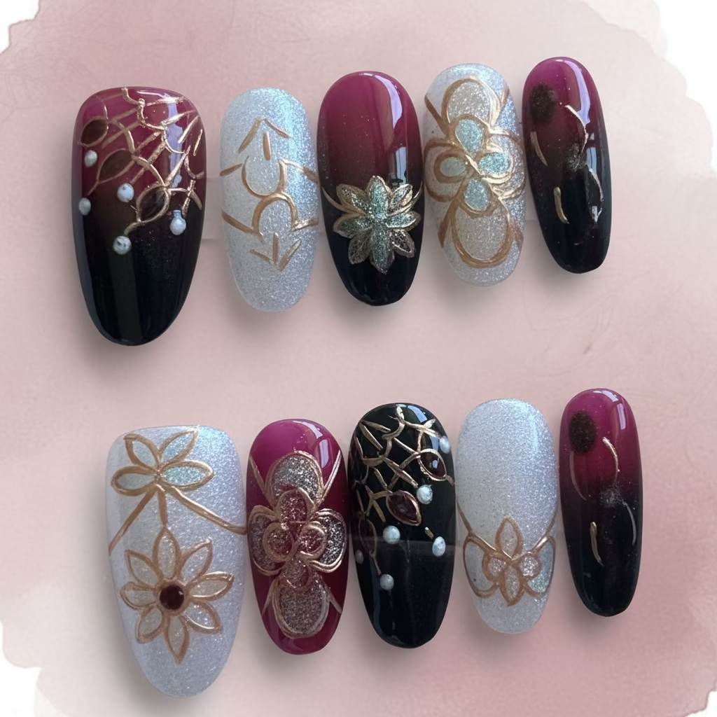 SALE! One of a kind Press-on nails