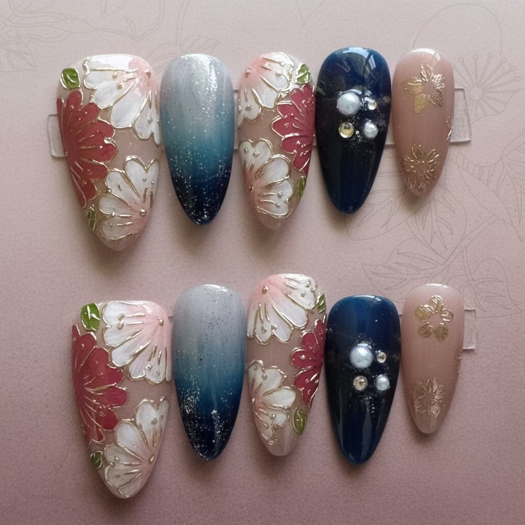 SALE! One of a kind Press-on nails