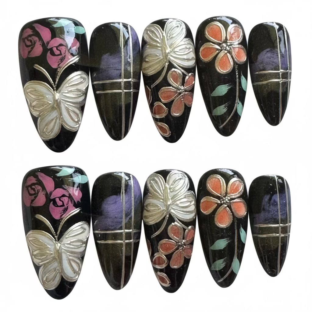 SALE! One of a kind Press-on nails