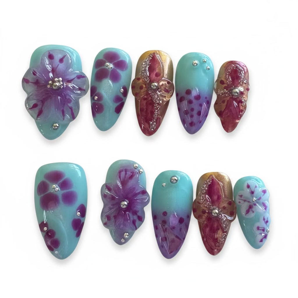 SALE! One of a kind Press-on nails