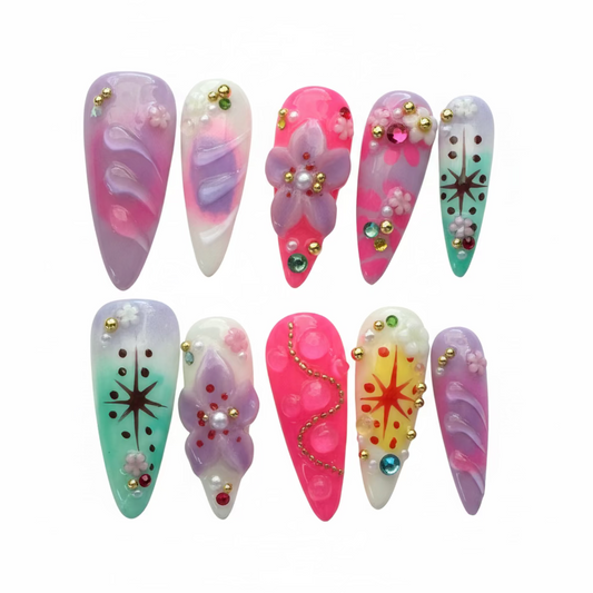 SALE! One of a kind Press-on nails