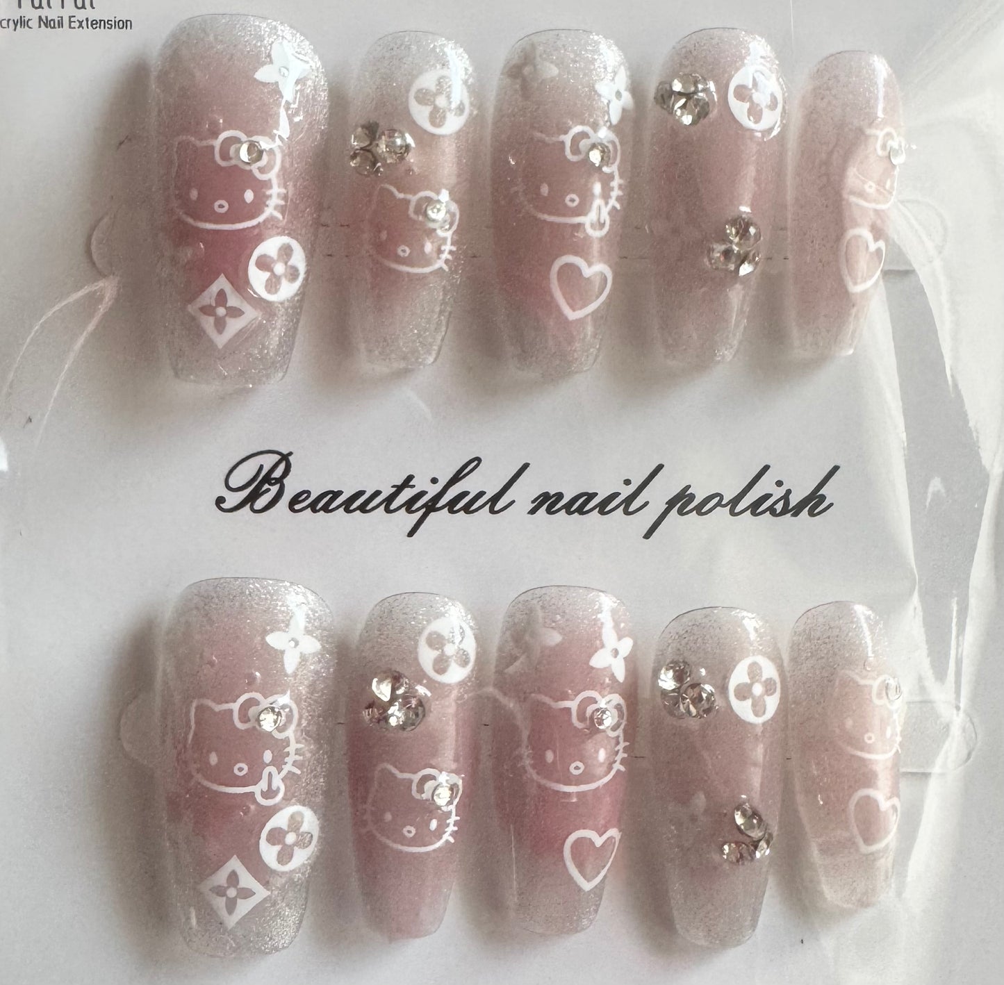 SALE! One of a kind Press-on Nails HK