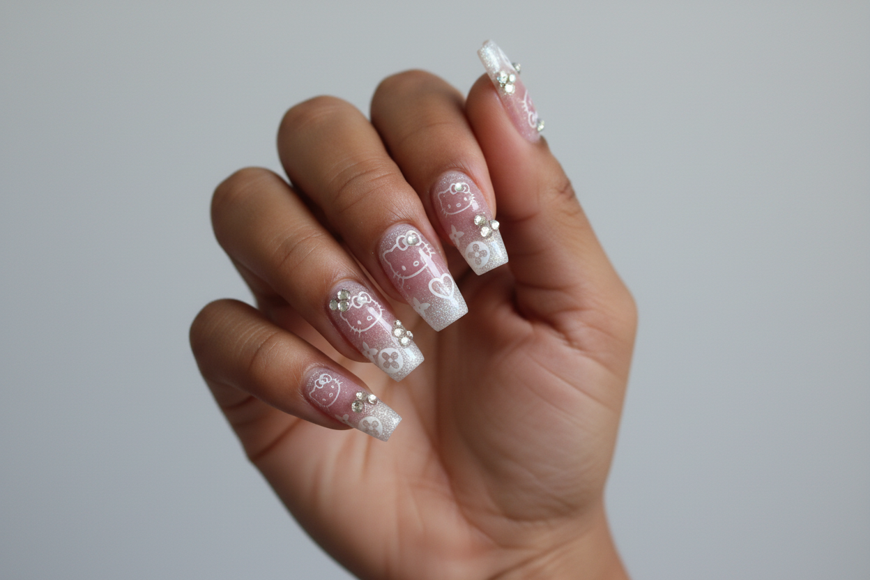 SALE! One of a kind Press-on Nails HK