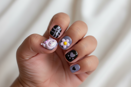SALE! One of a kind  $10  BABY Press-on Nails