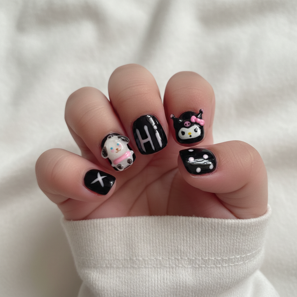 SALE! One of a kind  $10  BABY Press-on Nails