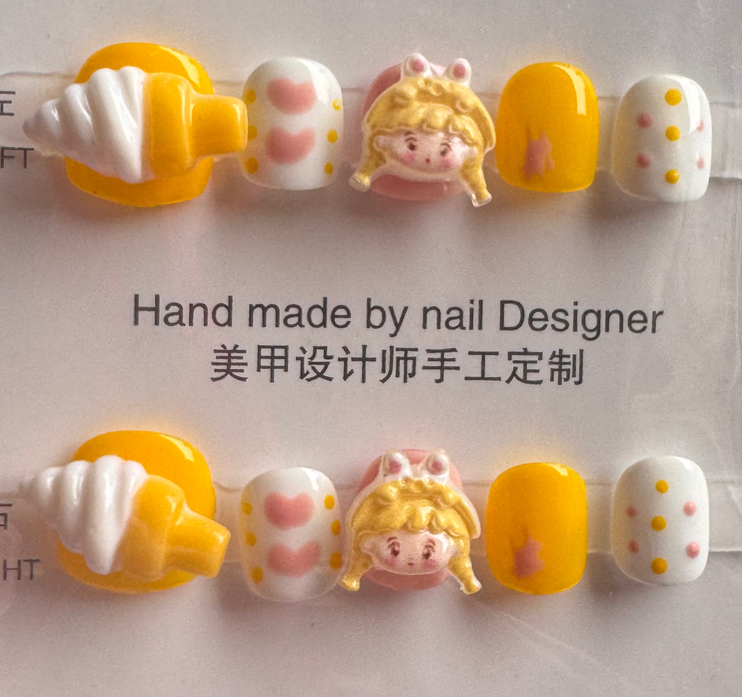 SALE! One of a kind  $10  BABY Press-on Nails