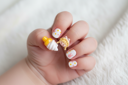 SALE! One of a kind  $10  BABY Press-on Nails