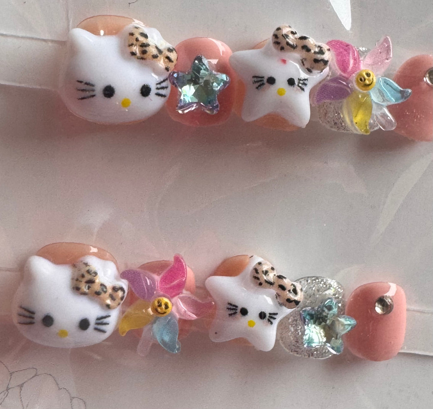 SALE! One of a kind  $10  BABY Press-on Nails