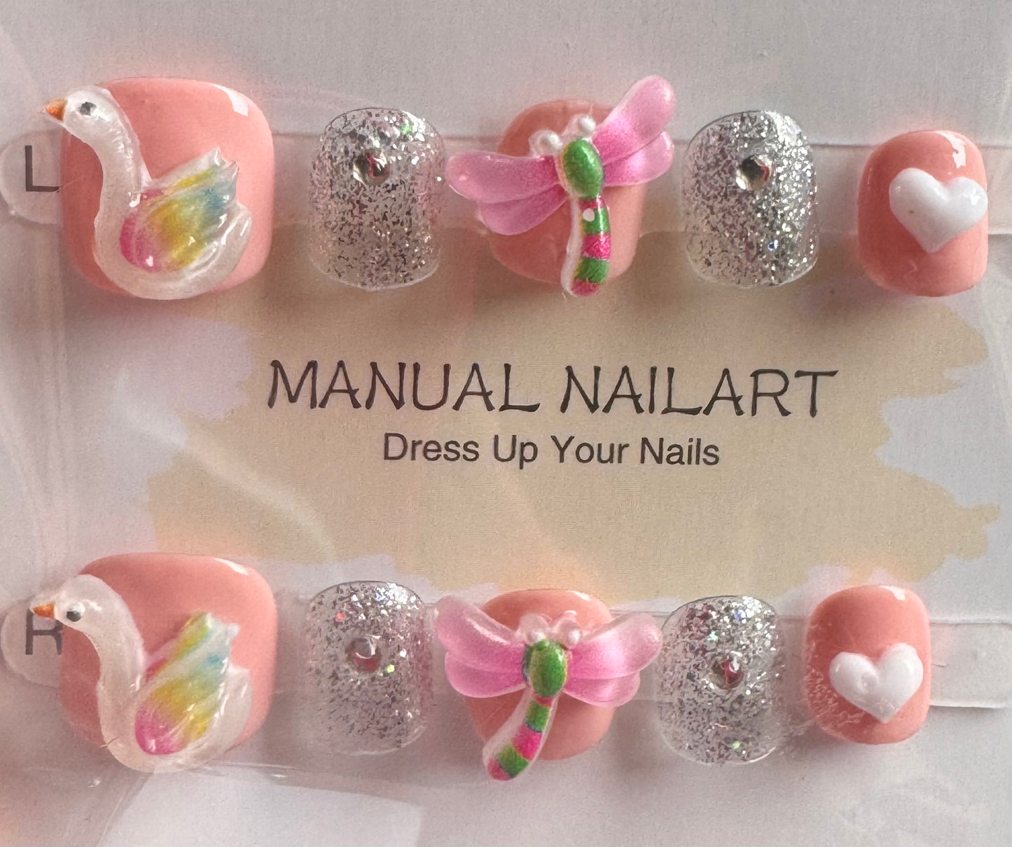 SALE! One of a kind  $10  BABY Press-on Nails