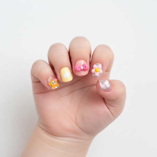 SALE! One of a kind  $10  BABY Press-on Nails
